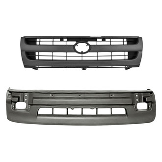 Replace® - 2-Piece (Front Bumper Cover, Grille) (Standard Line)