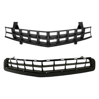 Replace® - 2-Piece (Grille, Front Lower Center Bumper Grille) (Standard Line)