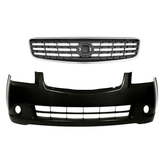 Replace® - 2-Piece (Front Bumper Cover, Grille) (Standard Line)