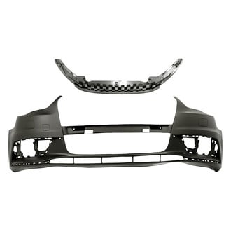 Replace® - 2-Piece (Front Bumper Cover, Front Lower Bumper Air Shield) (Standard Line)