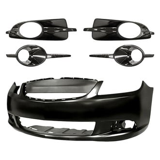 Replace® - 5-Piece (Front Bumper Cover, Front Inner and Outer Fog Light Hole Molding, Front Inner and Outer Fog Light Bezel) (Standard Line)