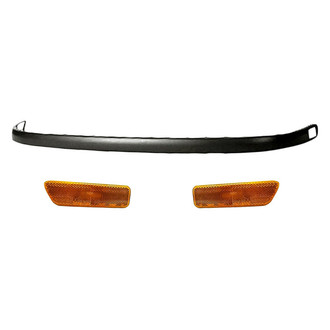 Replace® - 3-Piece (Front Bumper Cover Molding, Front Driver and Passenger Side Side Marker Light) (Standard Line)