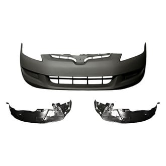 Replace® - 3-Piece (Front Bumper Cover, Front Driver and Passenger Side Fender Liner) (Standard Line)
