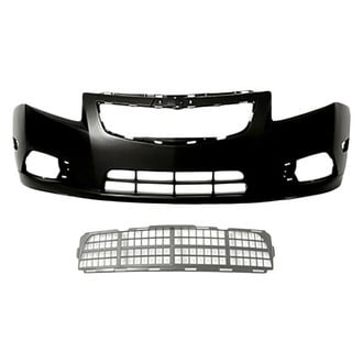 Replace® - 2-Piece (Front Bumper Cover, Front Bumper Grille) (Standard Line)