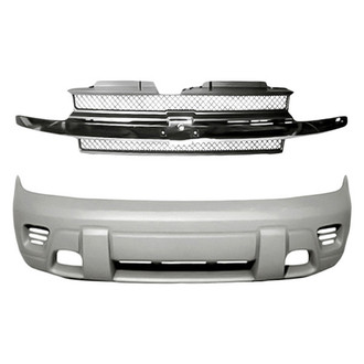 Replace® - 2-Piece (Front Bumper Cover, Grille)