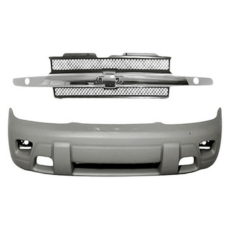 Replace® - 2-Piece (Front Bumper Cover, Grille) (Standard Line)