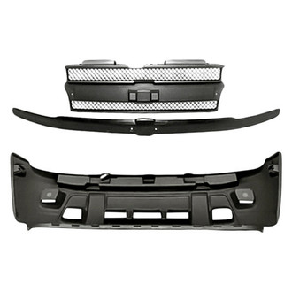 Replace® - 2-Piece (Front Bumper Cover, Grille) (Standard Line)