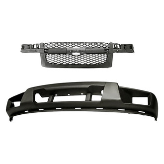 Replace® - 2-Piece (Front Lower Bumper Cover, Grille) (Standard Line)