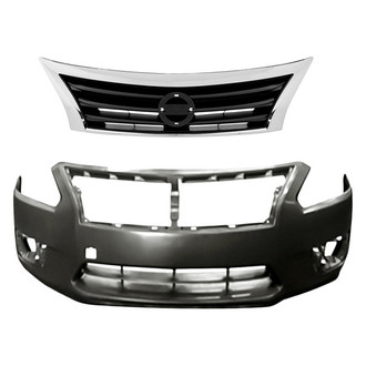Replace® - 2-Piece (Front Bumper Cover, Grille)