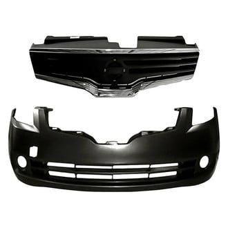 Replace® - 2-Piece (Front Bumper Cover, Grille)