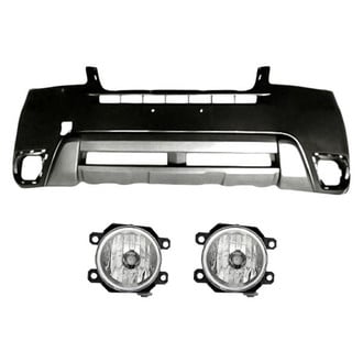 Replace® - 3-Piece (Front Bumper Cover, Driver and Passenger Side Fog Light) (Standard Line)
