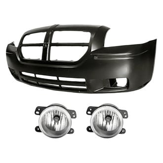 Replace® - 3-Piece (Front Bumper Cover, Driver and Passenger Side Fog Light) (Standard Line)