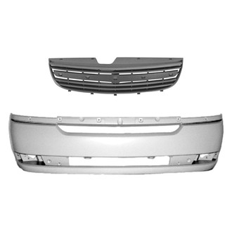 Replace® - 2-Piece (Front Bumper Cover, Grille) (Standard Line)