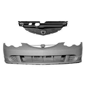 Replace® - 2-Piece (Front Bumper Cover, Grille) (Standard Line)