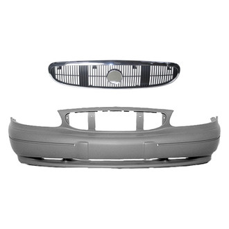Replace® - 2-Piece (Front Bumper Cover, Grille) (Standard Line)