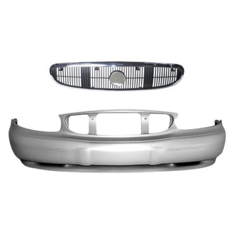 Replace® - 2-Piece (Front Bumper Cover, Grille) (Standard Line)