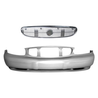 Replace® - 2-Piece (Front Bumper Cover, Grille) (Standard Line)