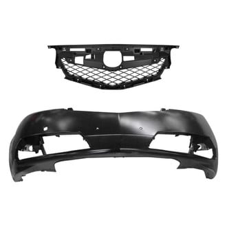 Replace® - 2-Piece (Front Bumper Cover, Grille) (Standard Line)