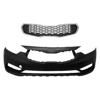 Replace® - 2-Piece (Front Bumper Cover, Grille) (Standard Line)