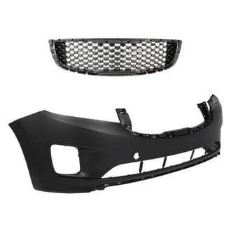 Replace® - 2-Piece (Front Bumper Cover, Grille) (Standard Line)