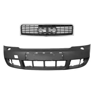Replace® - 2-Piece (Front Bumper Cover, Grille) (Standard Line)