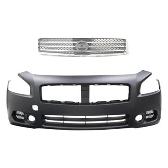 Replace® - 2-Piece (Front Bumper Cover, Grille)