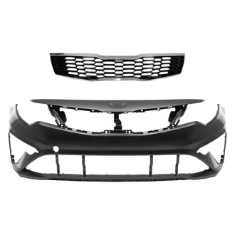 Replace® - 2-Piece (Front Bumper Cover, Grille)
