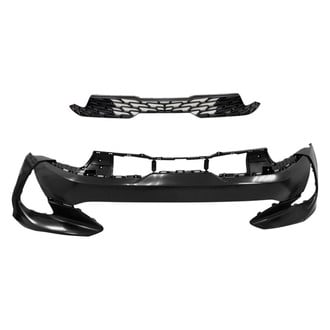 Replace® - 2-Piece (Front Bumper Cover, Grille) (Standard Line)
