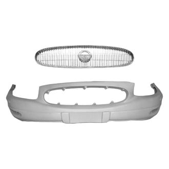 Replace® - 2-Piece (Front Bumper Cover, Grille) (Standard Line)