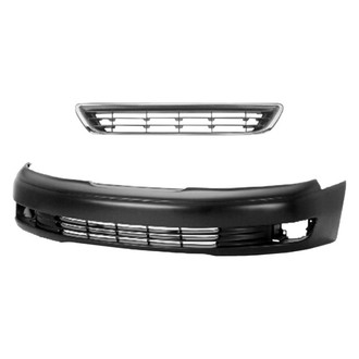 Replace® - 2-Piece (Front Bumper Cover, Grille) (Standard Line)