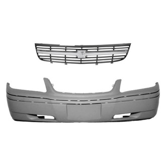 Replace® - 2-Piece (Front Bumper Cover, Grille) (Standard Line)