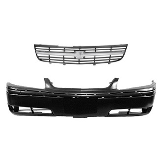 Replace® - 2-Piece (Front Bumper Cover, Grille) (Standard Line)