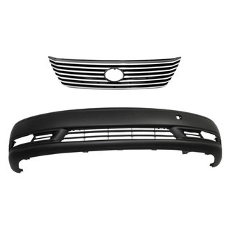 Replace® - 2-Piece (Front Bumper Cover, Grille) (Standard Line)