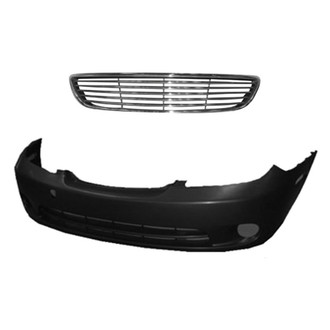 Replace® - 2-Piece (Front Bumper Cover, Grille) (Standard Line)