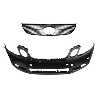Replace® - 2-Piece (Front Bumper Cover, Grille) (Standard Line)