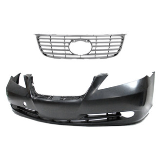 Replace® - 2-Piece (Front Bumper Cover, Grille) (Standard Line)