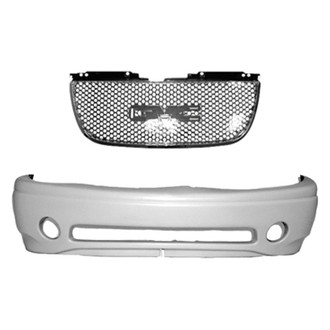 Replace® - 2-Piece (Front Bumper Cover, Grille)
