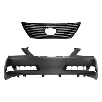 Replace® - 2-Piece (Front Bumper Cover, Grille) (Standard Line)