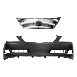 Replace® - 2-Piece (Front Bumper Cover, Grille) (Standard Line)