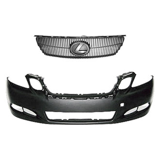 Replace® - 2-Piece (Front Bumper Cover, Grille)