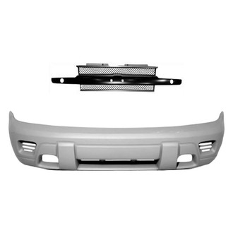 Replace® - 2-Piece (Front Bumper Cover, Grille) (Standard Line)