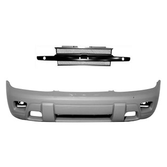 Replace® - 2-Piece (Front Bumper Cover, Grille) (Standard Line)