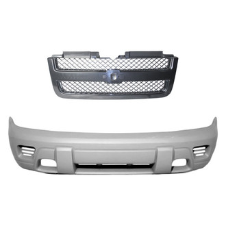 Replace® - 2-Piece (Front Bumper Cover, Grille) (Standard Line)