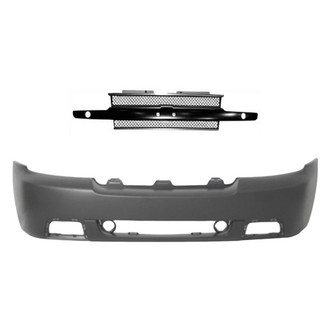 Replace® - 2-Piece (Front Bumper Cover, Grille) (Standard Line)