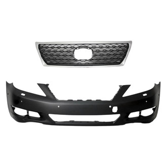 Replace® - 2-Piece (Front Bumper Cover, Grille) (Standard Line)