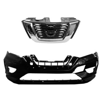 Replace® - 2-Piece (Front Bumper Cover, Grille) (Standard Line)