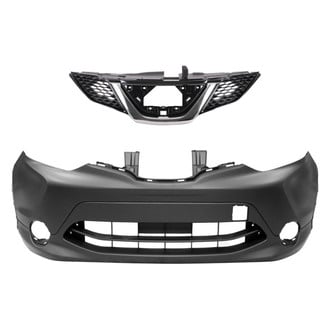Replace® - 2-Piece (Front Bumper Cover, Grille) (Standard Line)