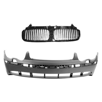 Replace® - 2-Piece (Front Bumper Cover, Grille) (Standard Line)