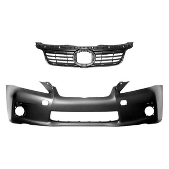 Replace® - 2-Piece (Front Bumper Cover, Grille) (Standard Line)