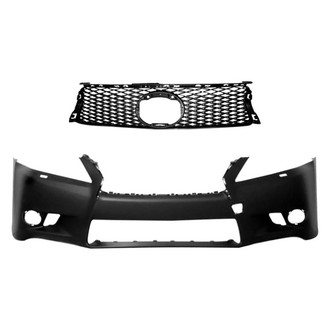 Replace® - 2-Piece (Front Bumper Cover, Grille) (Standard Line)
